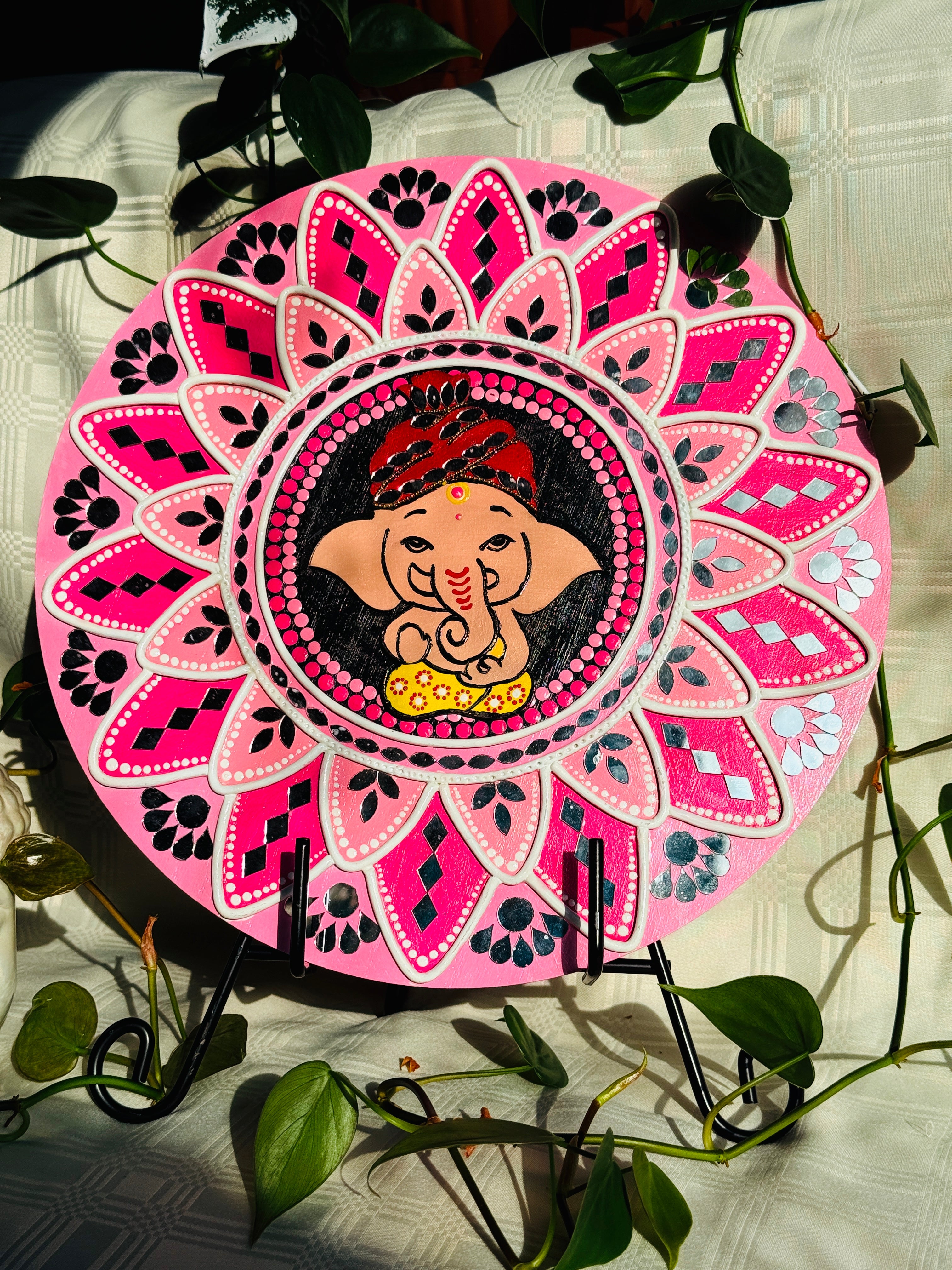 Ganesha mandala art