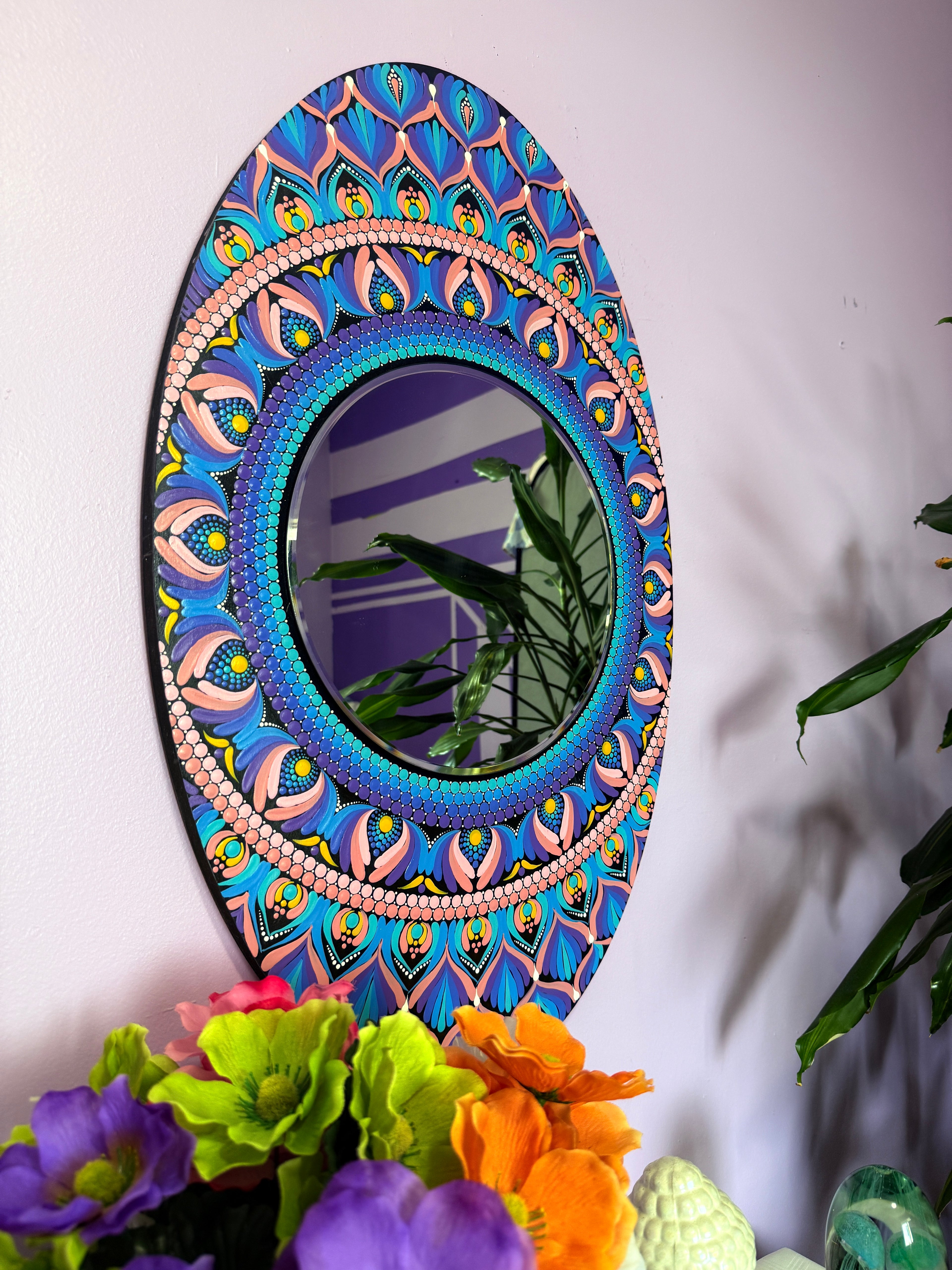 Oval Wall mirror