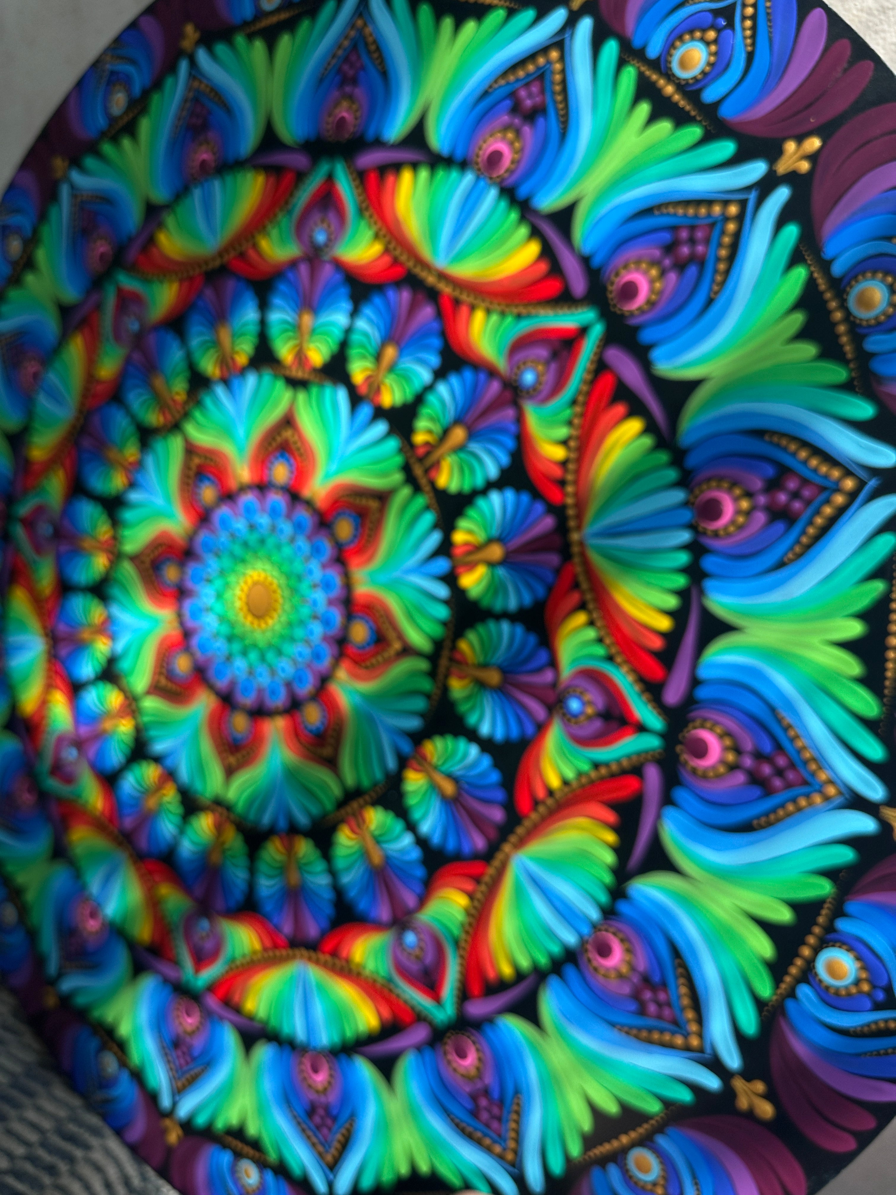 “Peacock bloom”