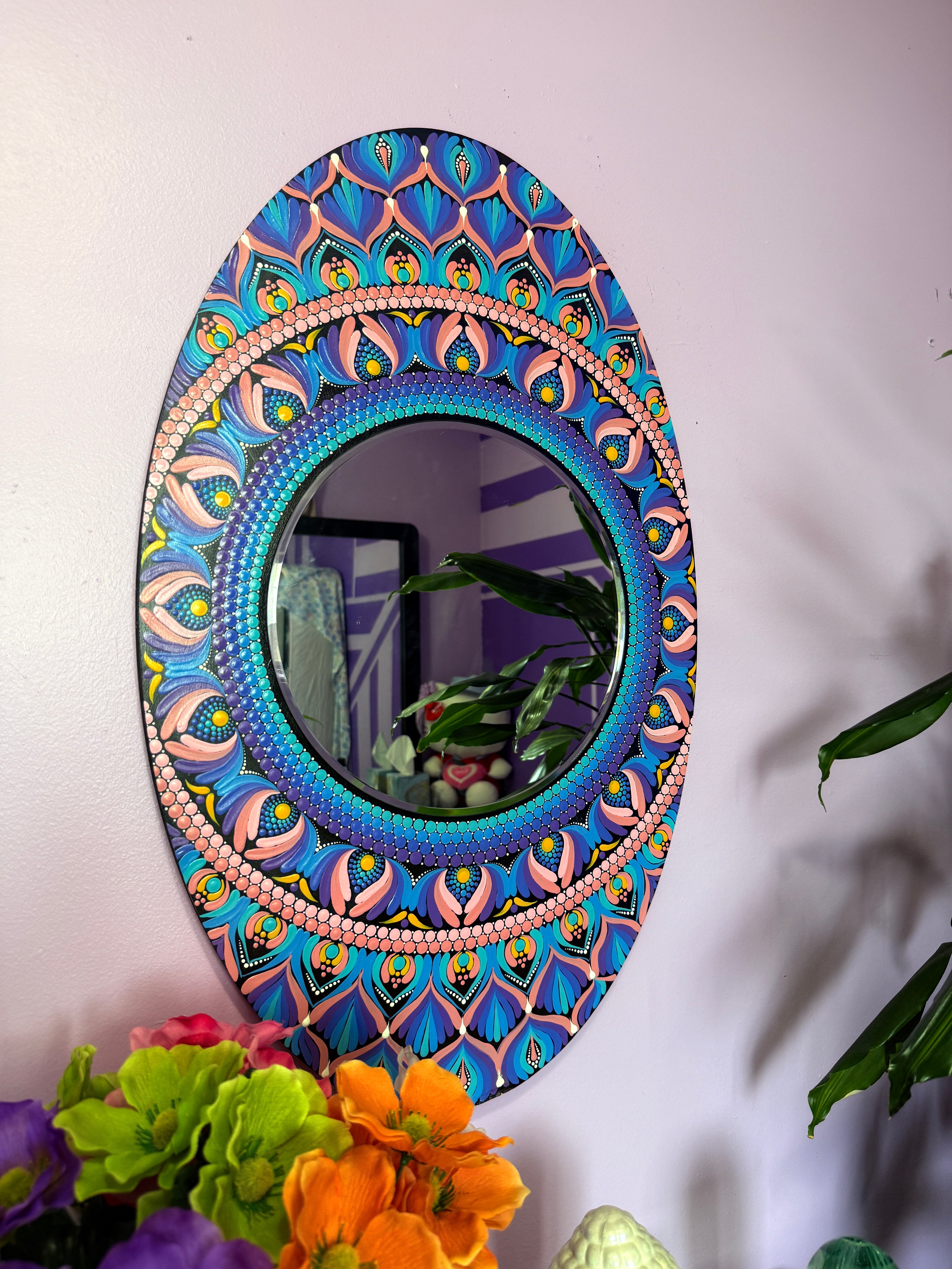 Oval Wall mirror