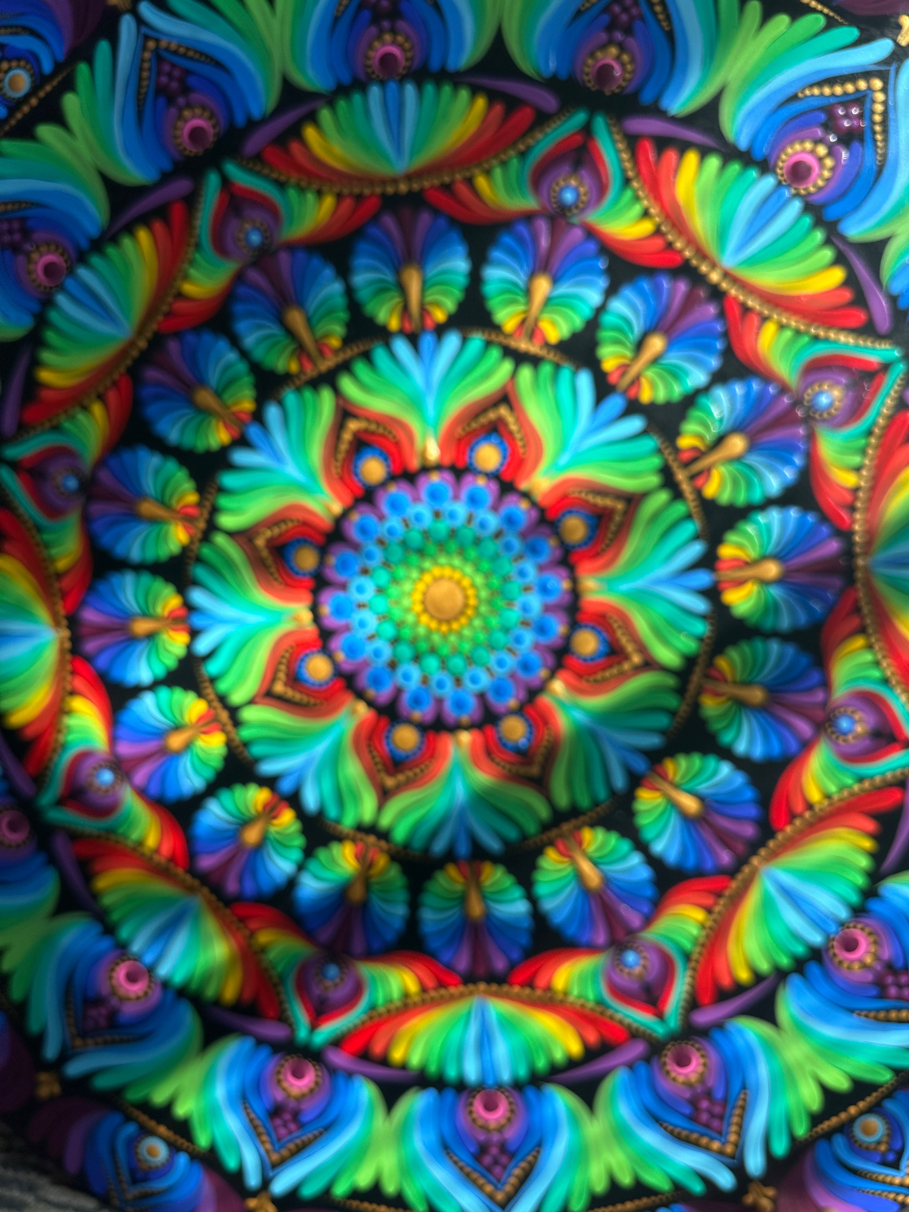 “Peacock bloom”