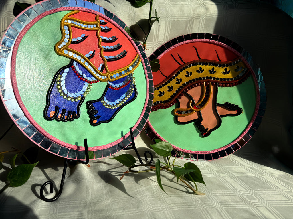 Radha Krishna feet