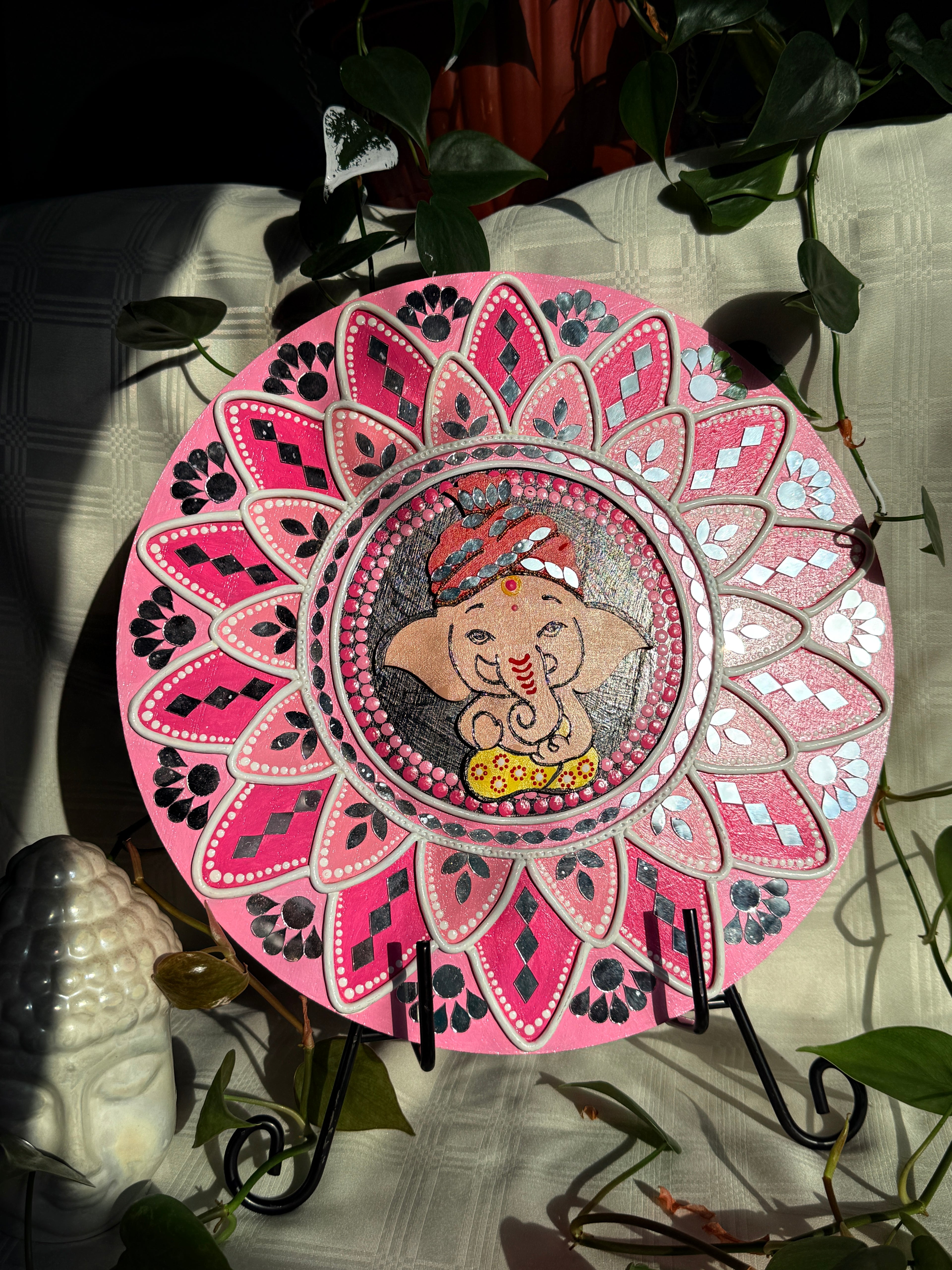 Ganesha mandala art