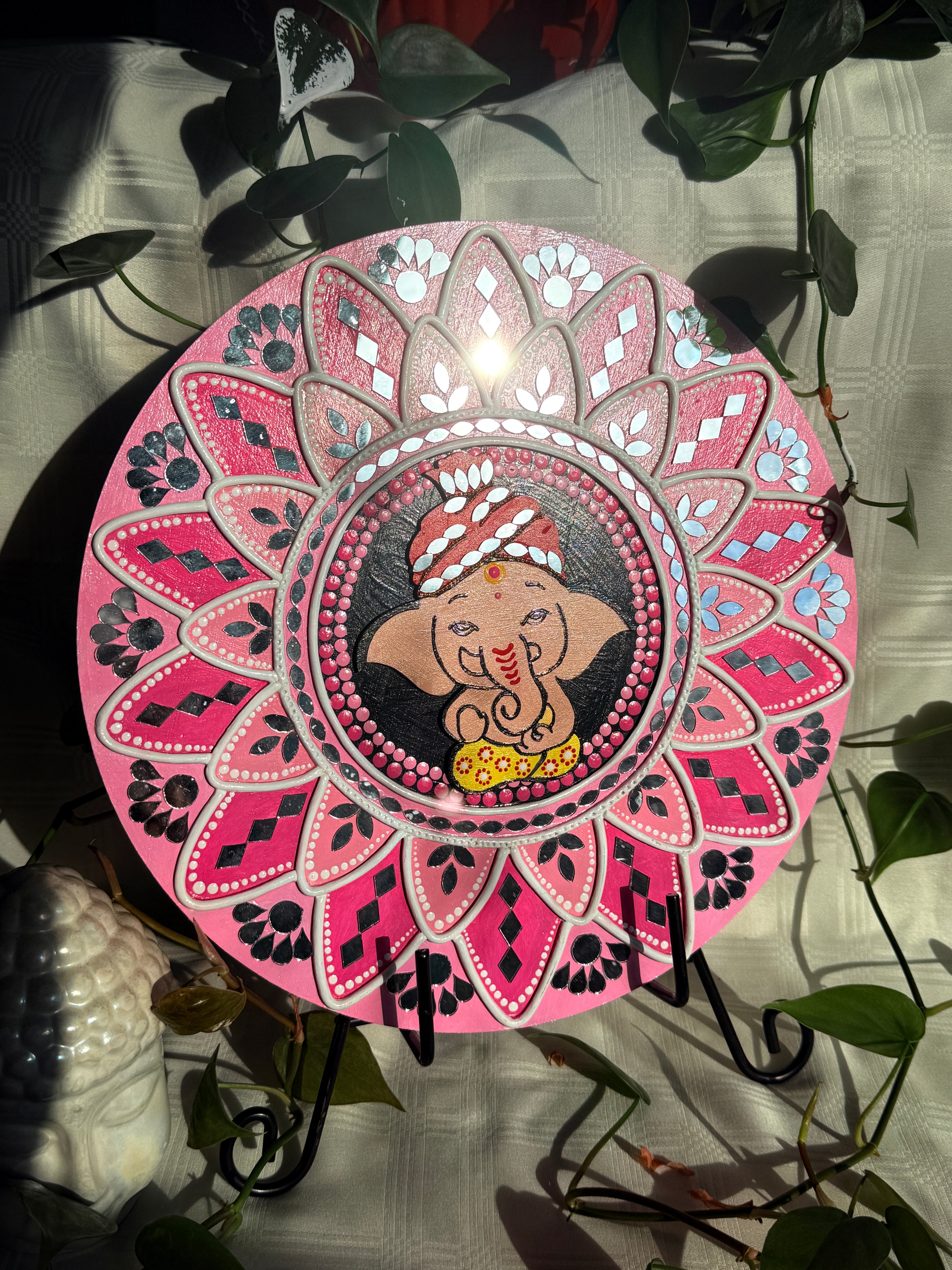 Ganesha mandala art