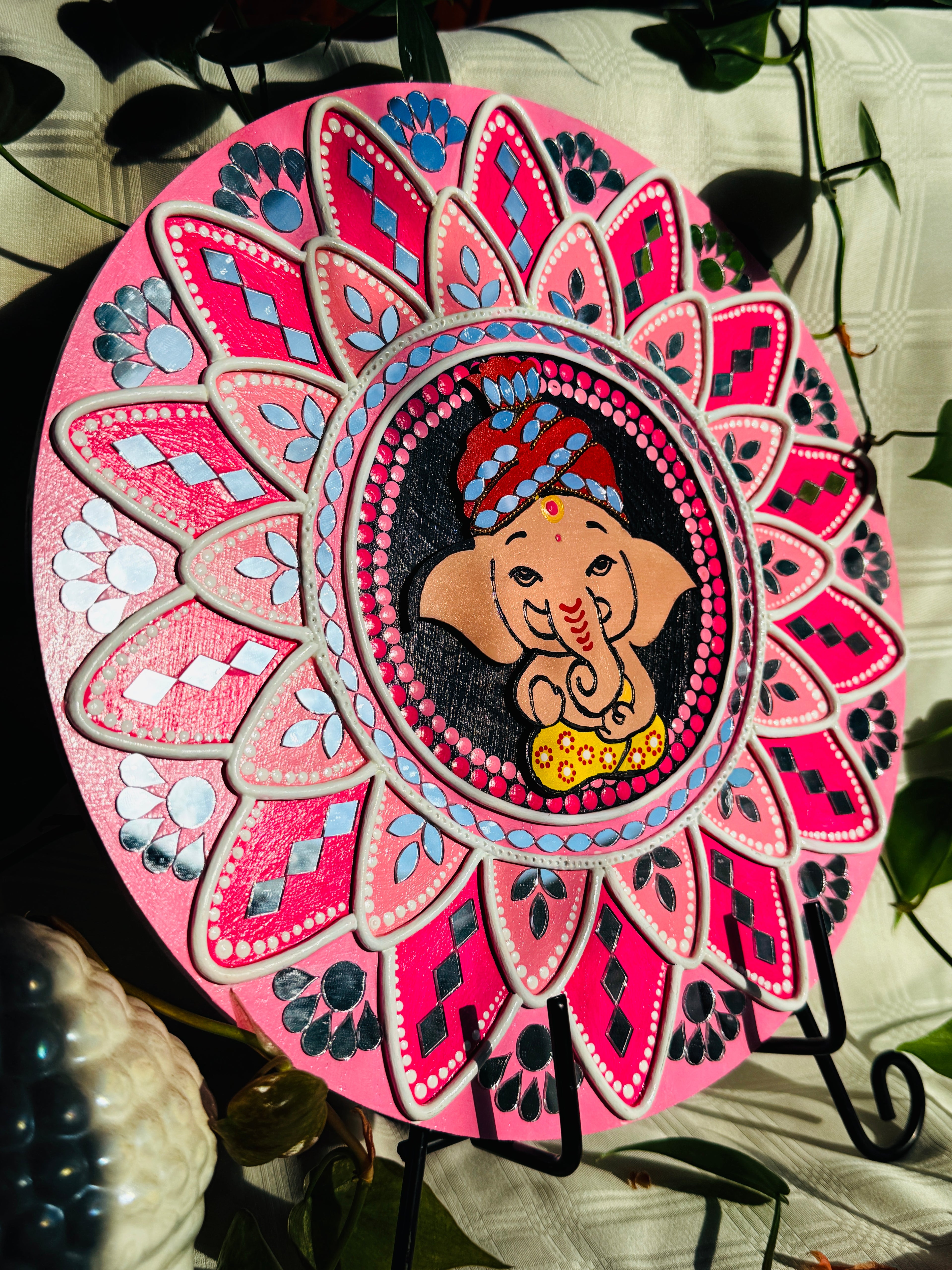 Ganesha mandala art