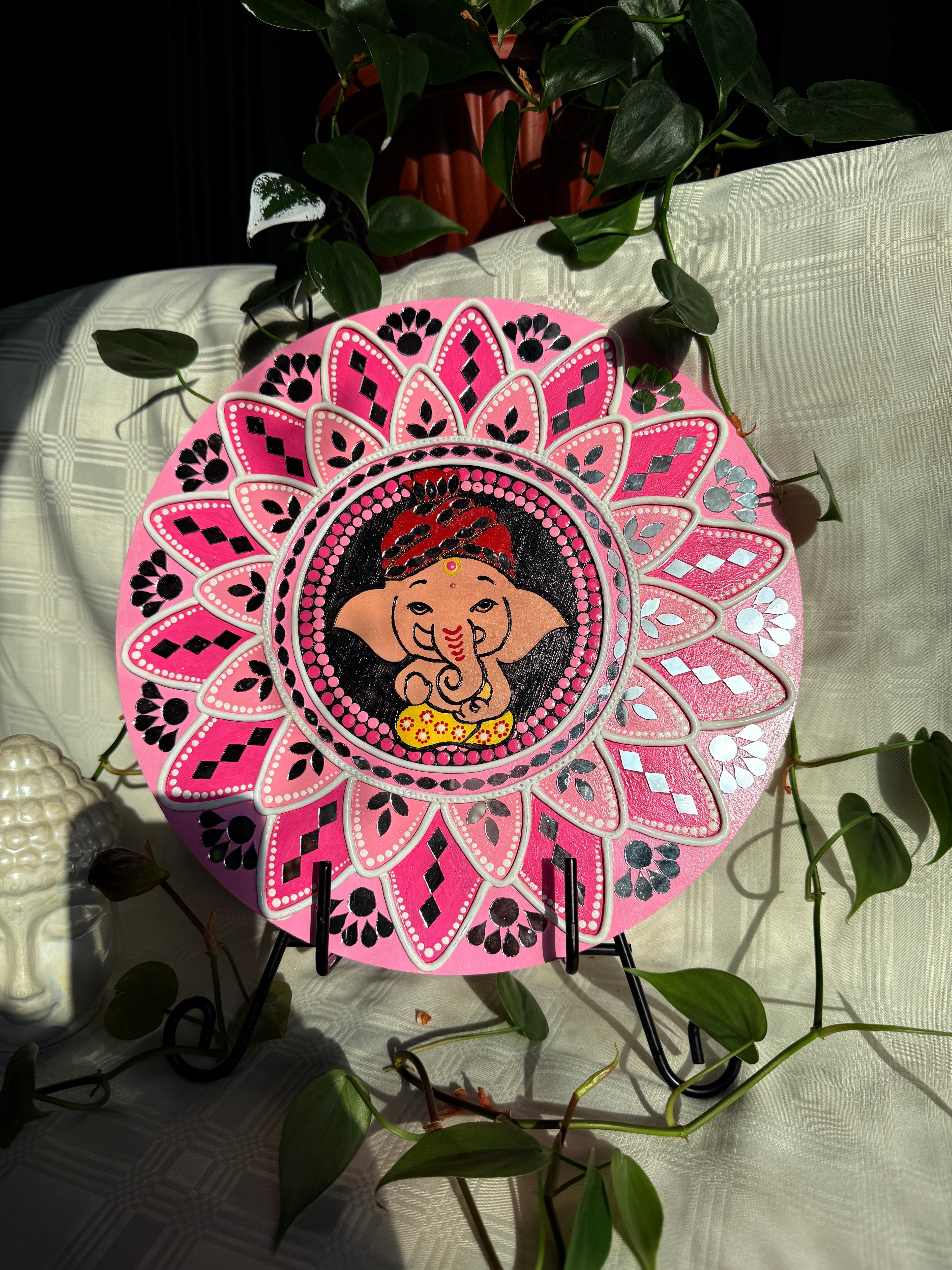 Ganesha mandala art