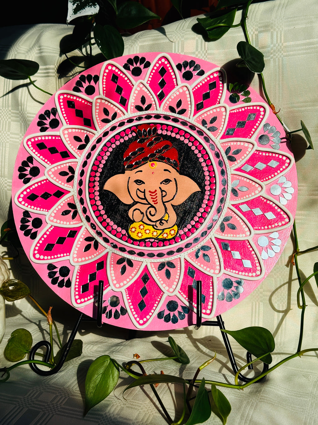 Ganesha mandala art