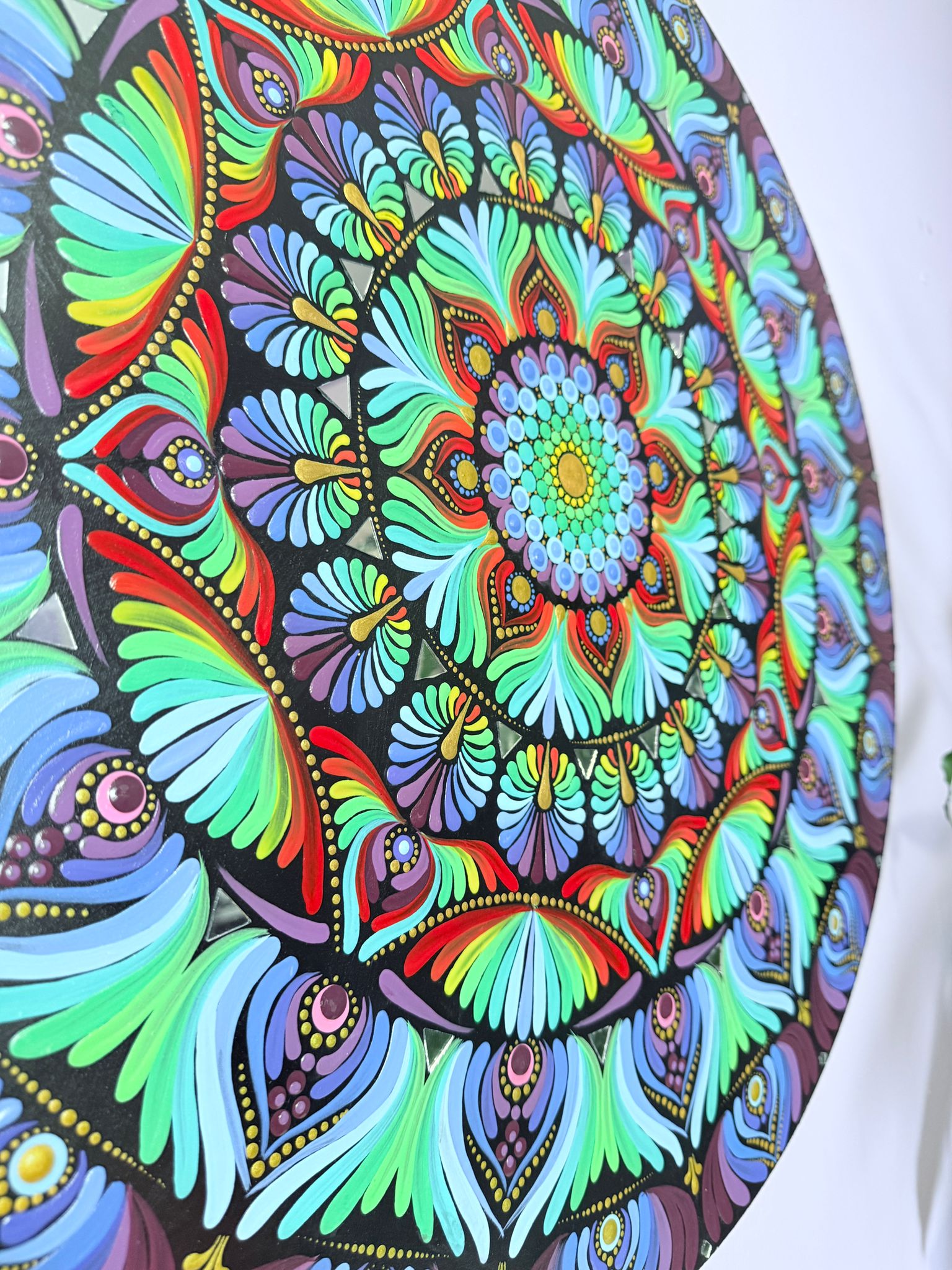 “Peacock bloom”