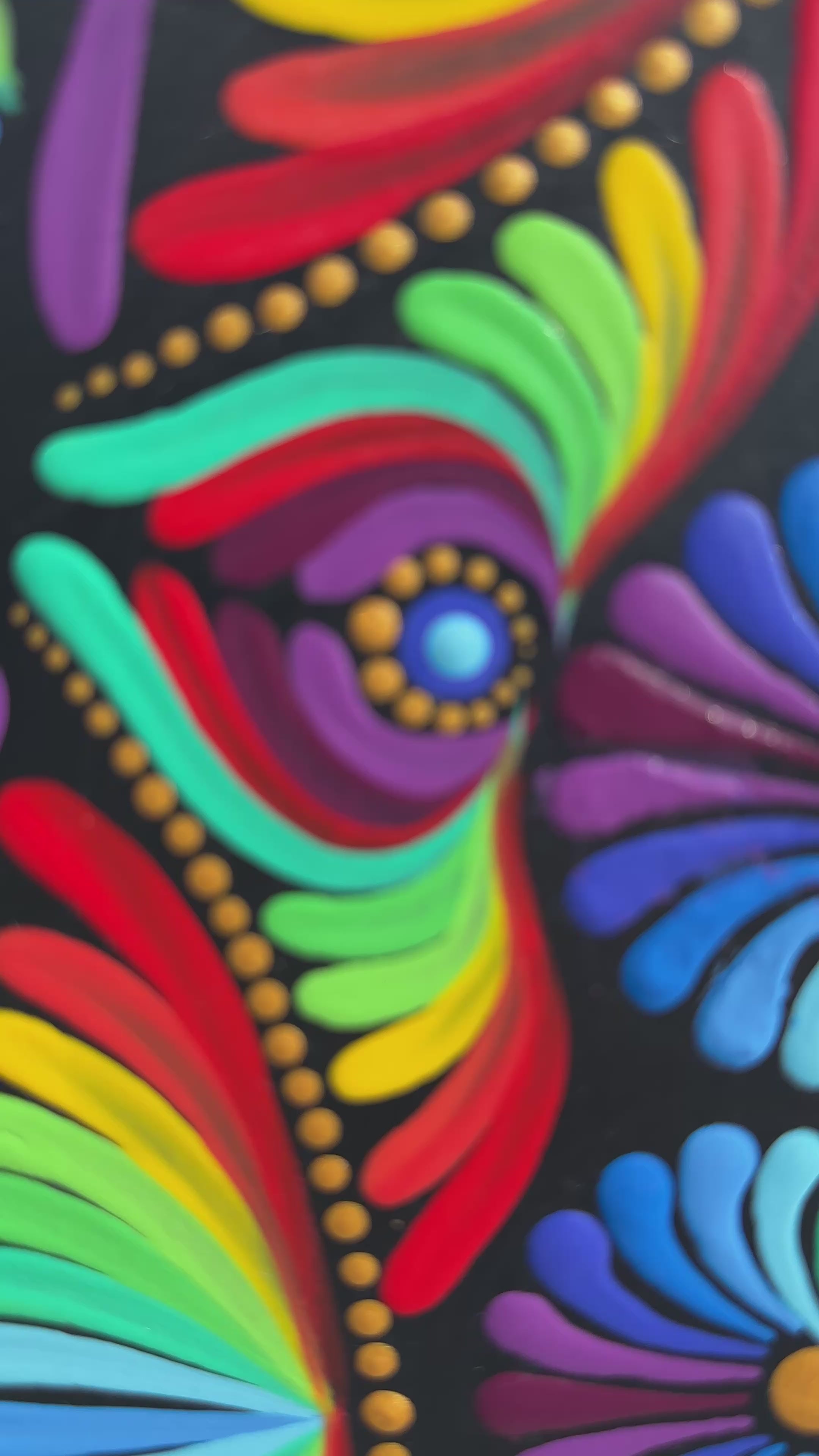 “Peacock bloom”