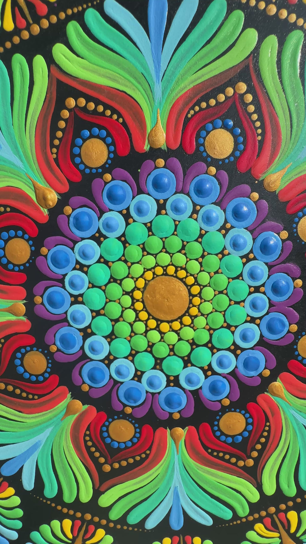 “Peacock bloom”
