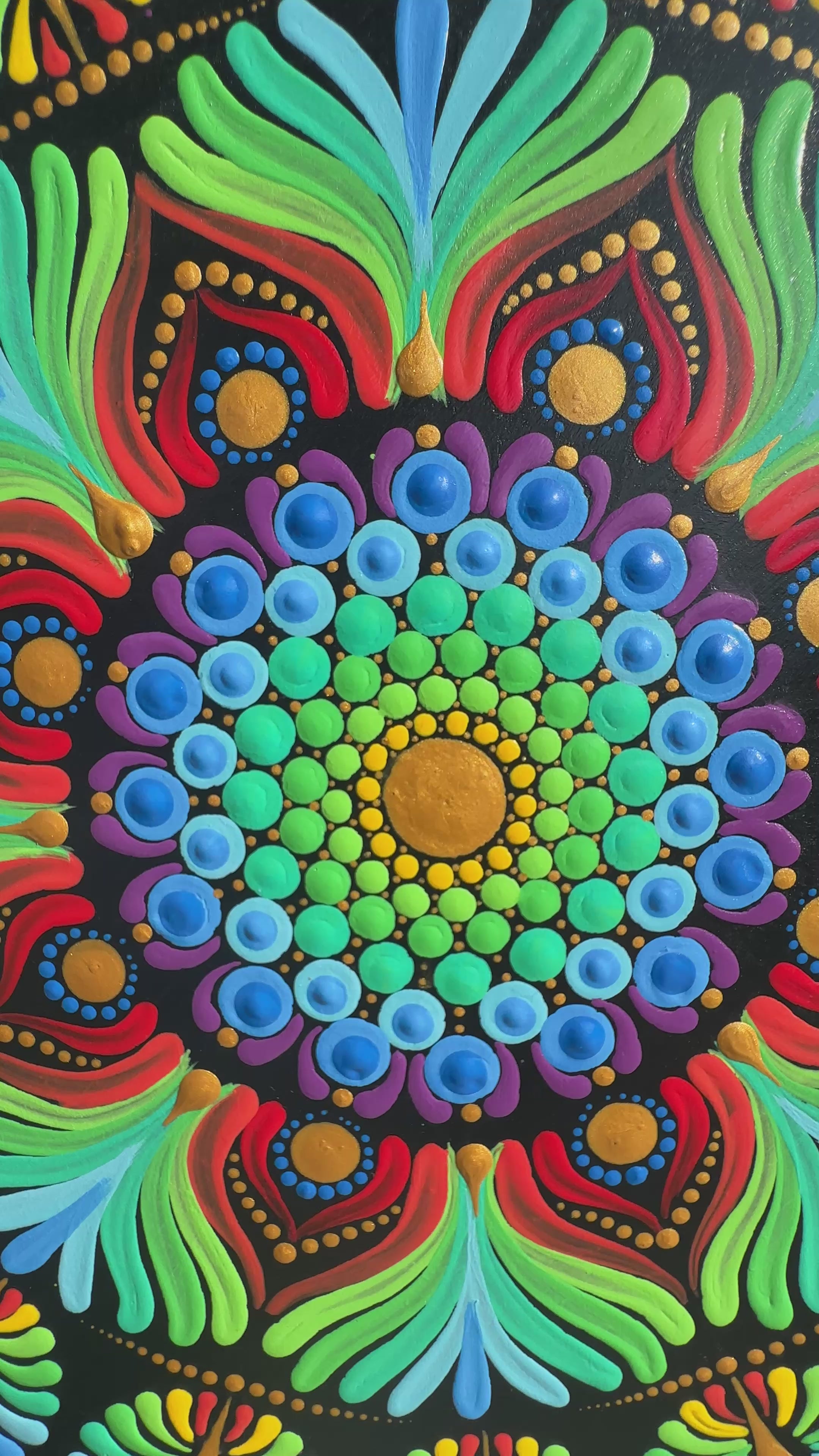 “Peacock bloom”